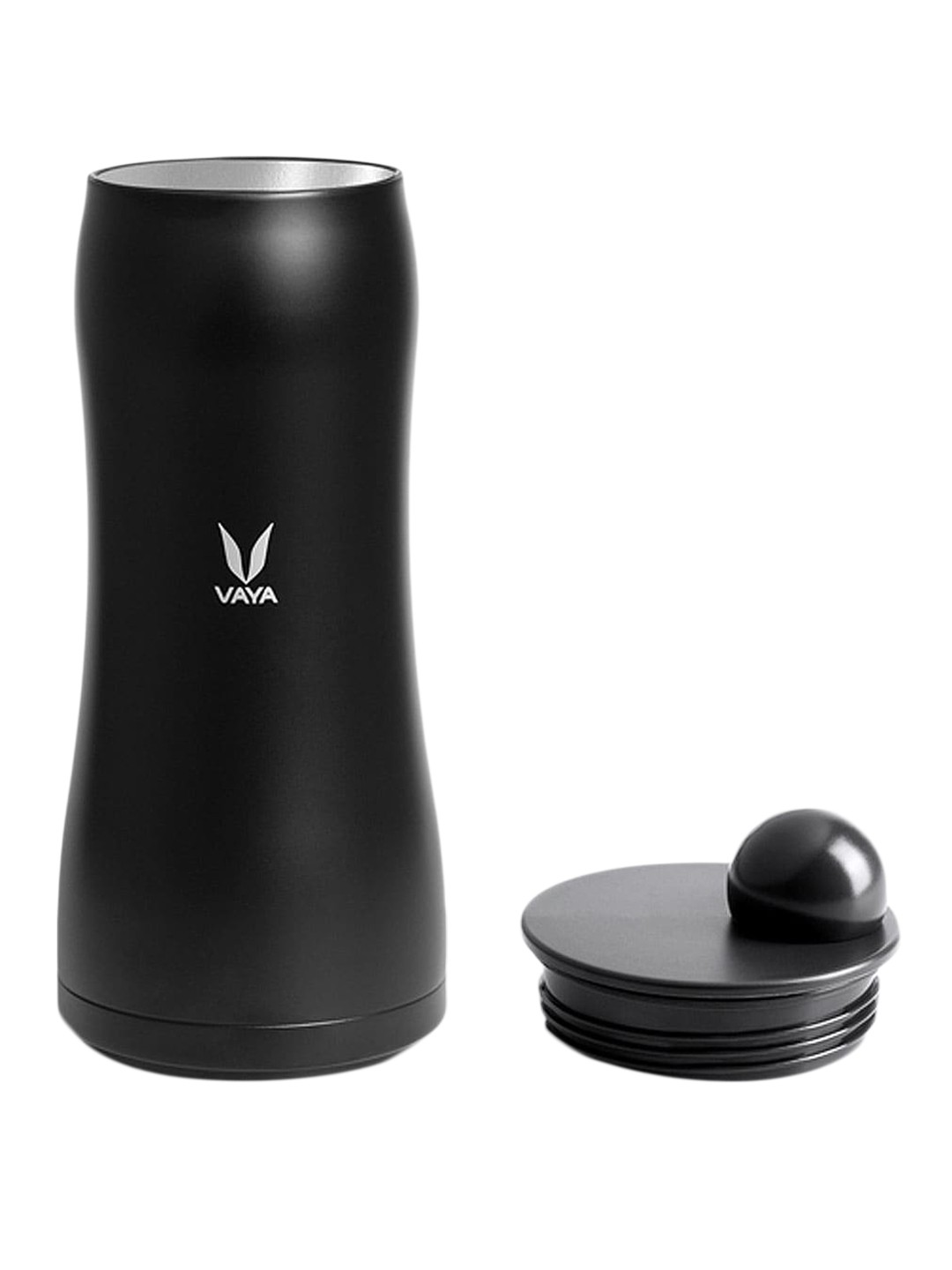 

Vaya Black Solid Stainless Steel Vacuum Water Bottle 900 ML