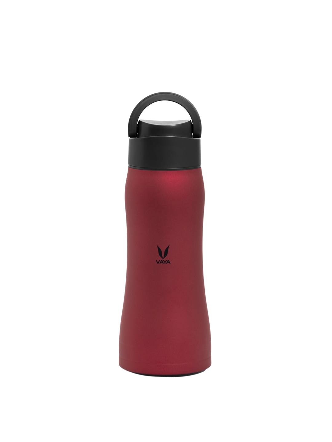 

Vaya Red & Black Solid Stainless Steel Water Bottle 900 ml