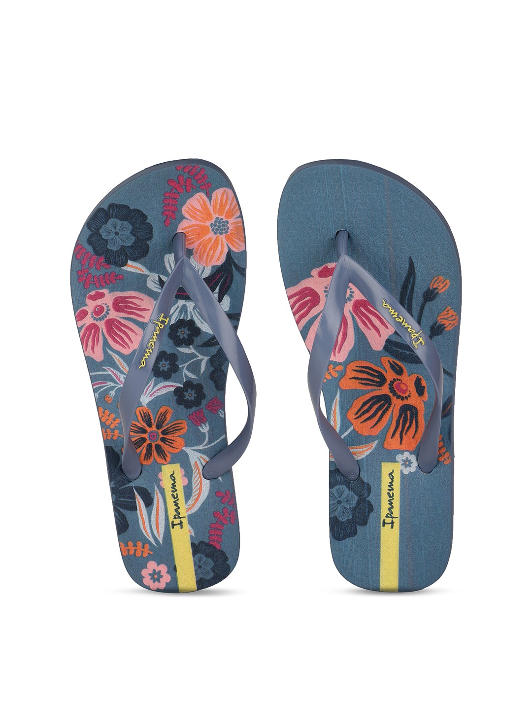 

iPanema Women Blue & Pink Printed Thong Flip-Flops