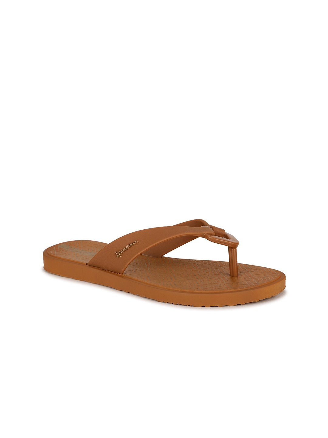 

iPanema Women Brown Printed Thong Flip-Flops