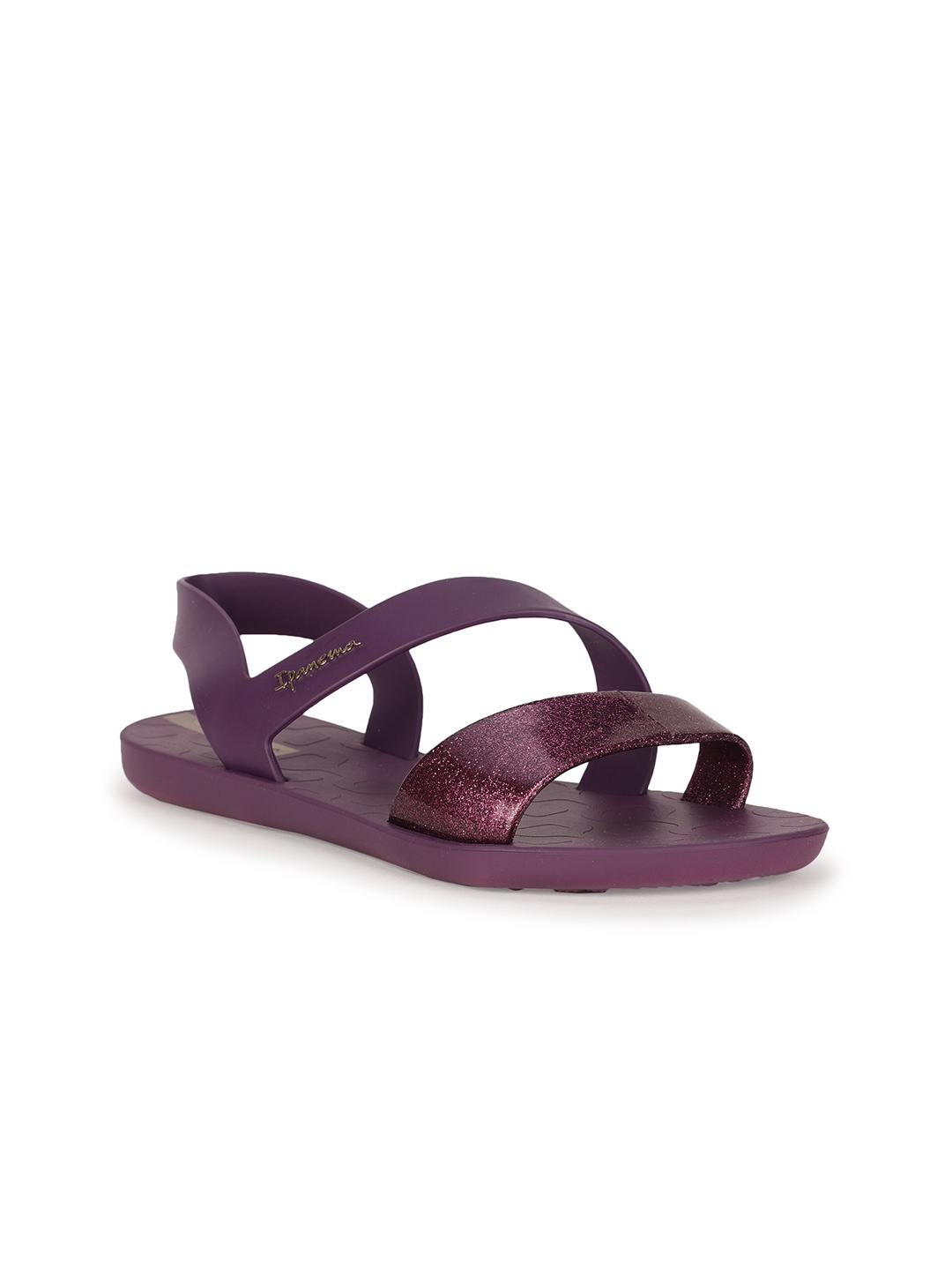 

iPanema Women Purple Open Toe Flats