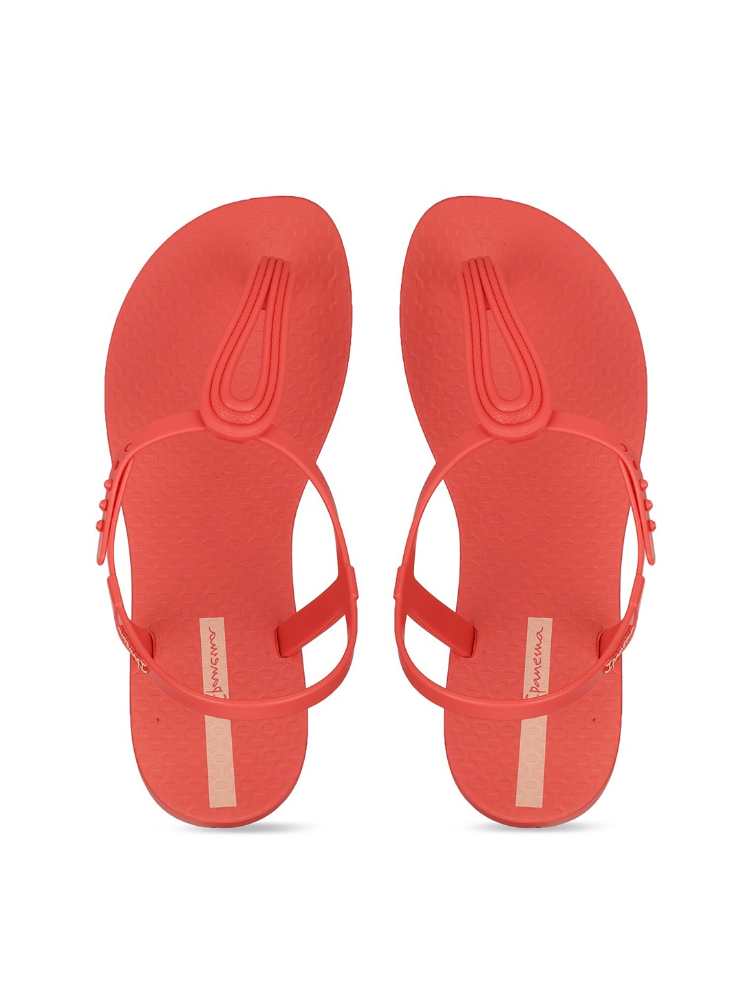 

iPanema Women T-Strap Flats, Red