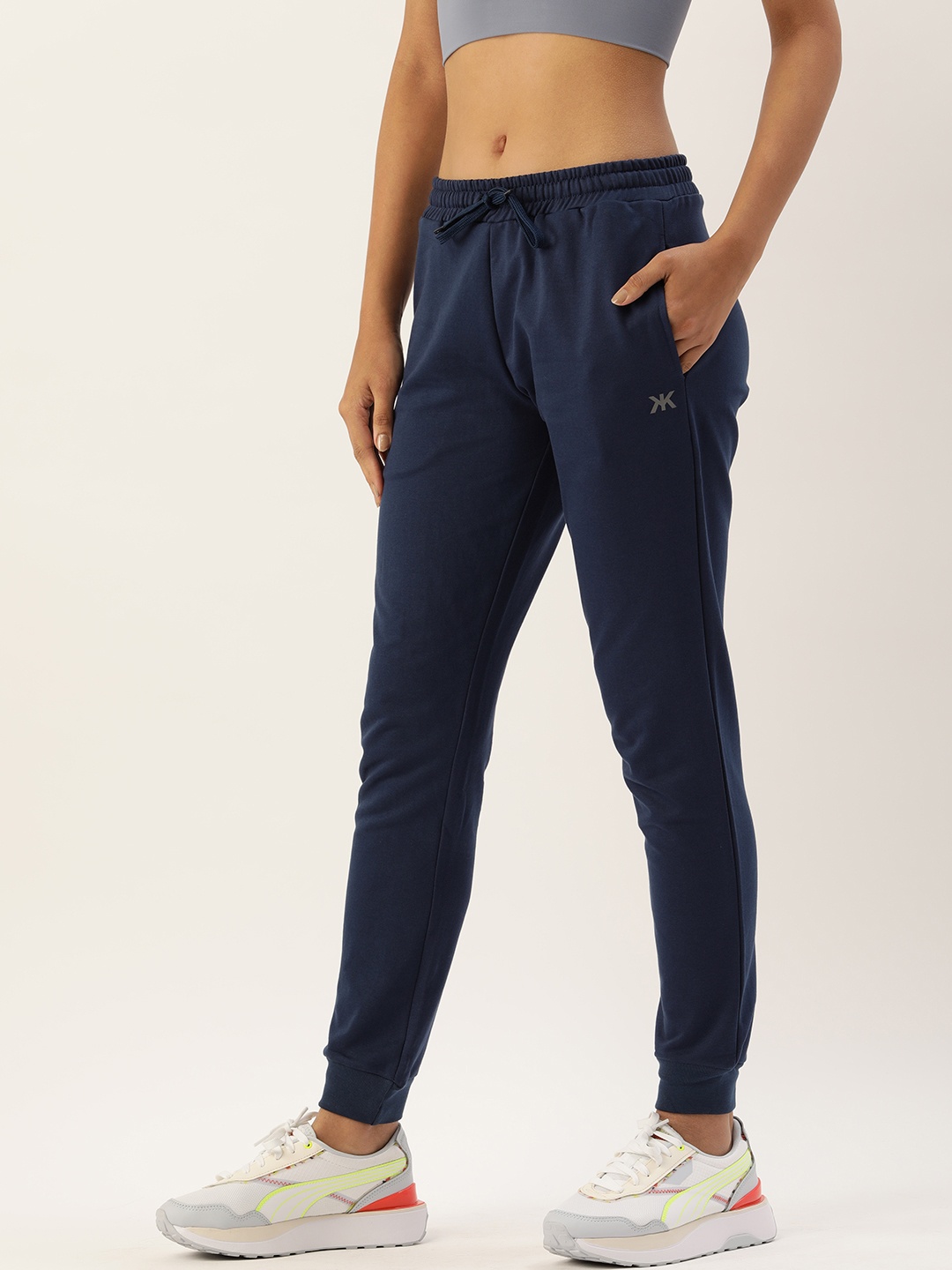 

Kook N Keech Women Blue Solid Joggers