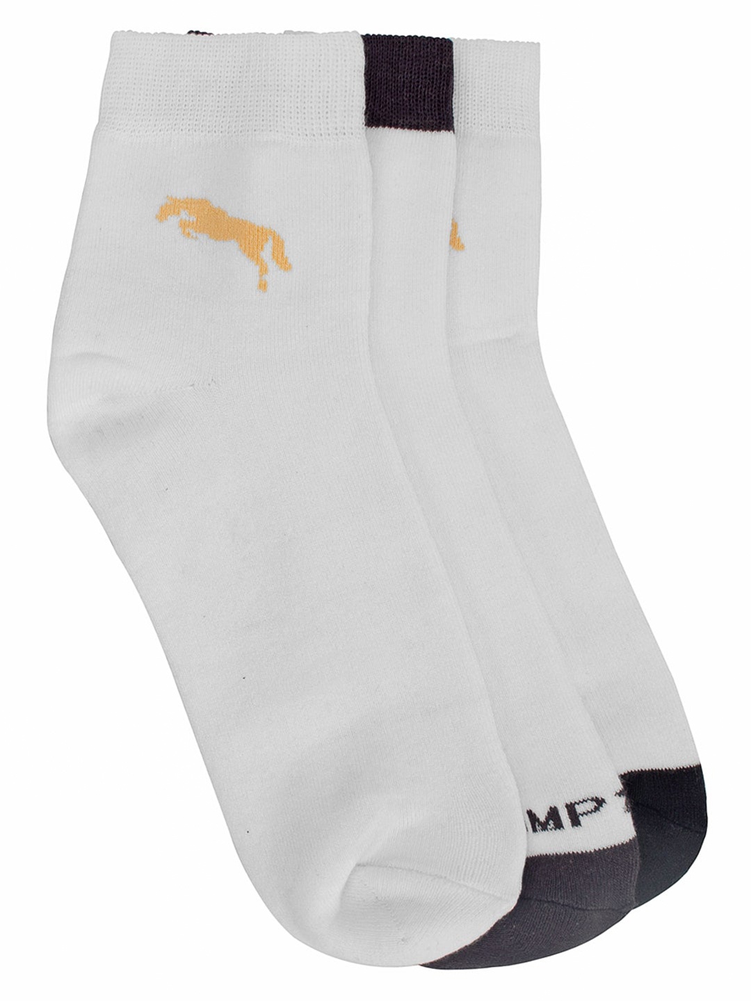 

JUMP USA Men Assorted Pack Of 3 Ankle Length Socks