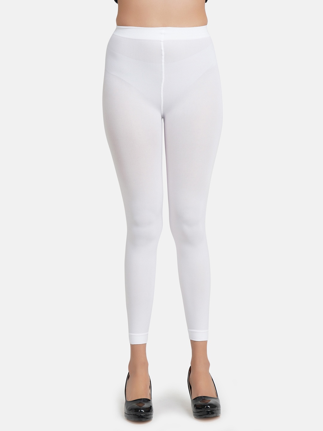 

N2S NEXT2SKIN Women White Solid Pantyhose Tights