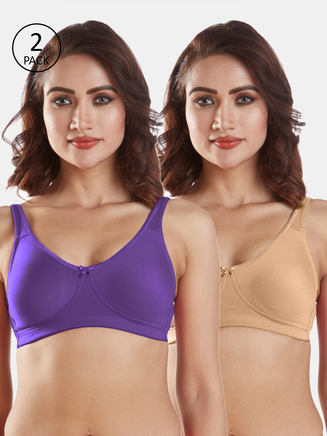 

Sonari Assorted Set Of 2 Solid Bras