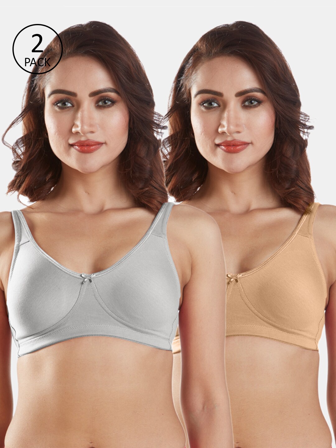 

Sonari Pack of 2 Moulded Bra, Assorted