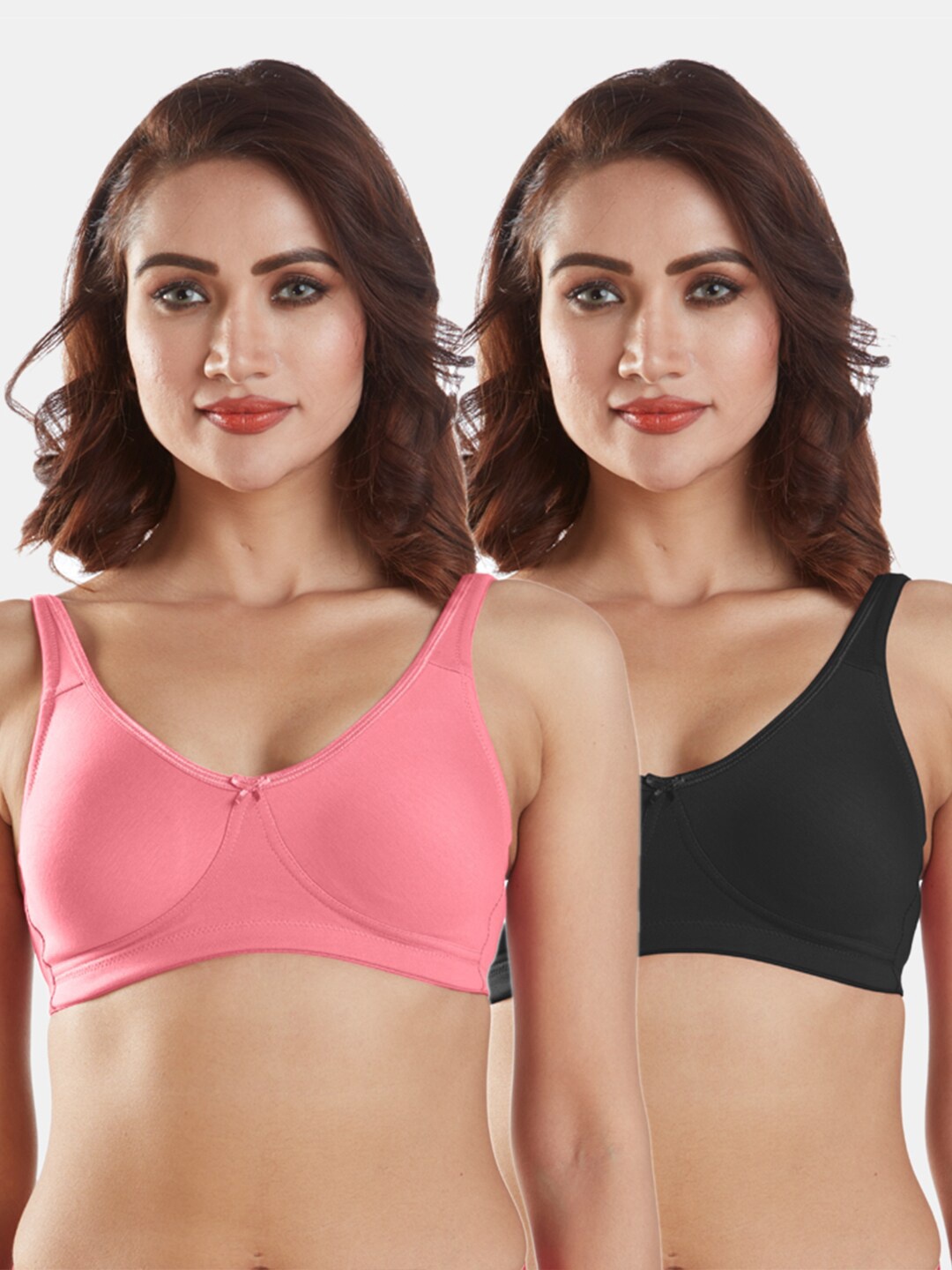 

Sonari Assorted Set Of 2 Solid Bras