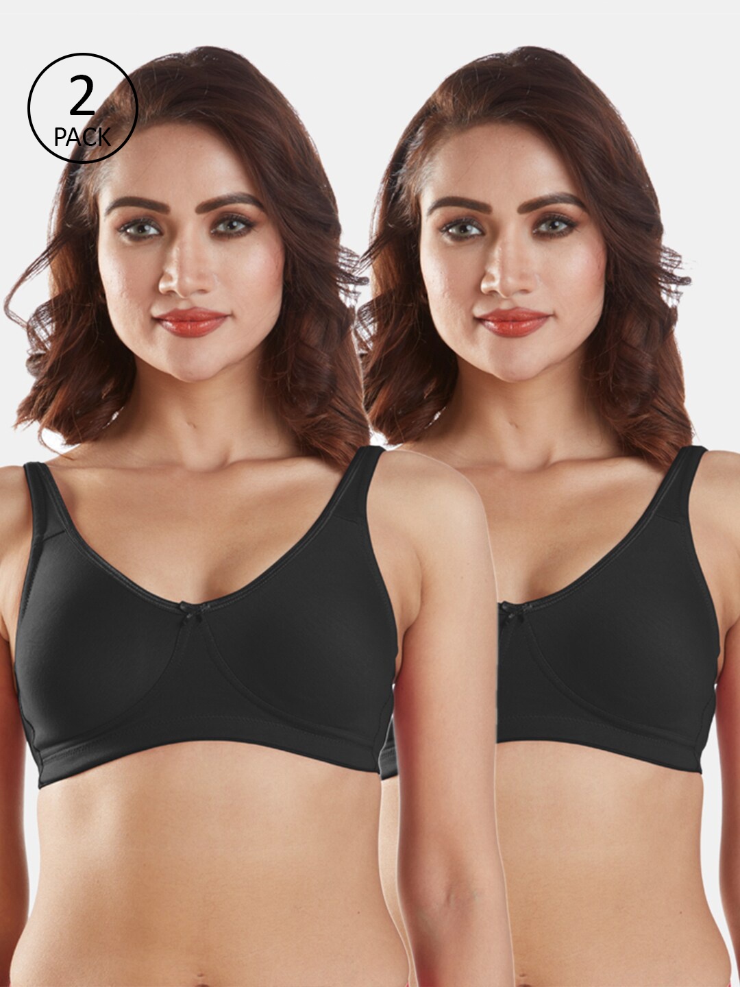 

Sonari Pack Of 2 Black Bra