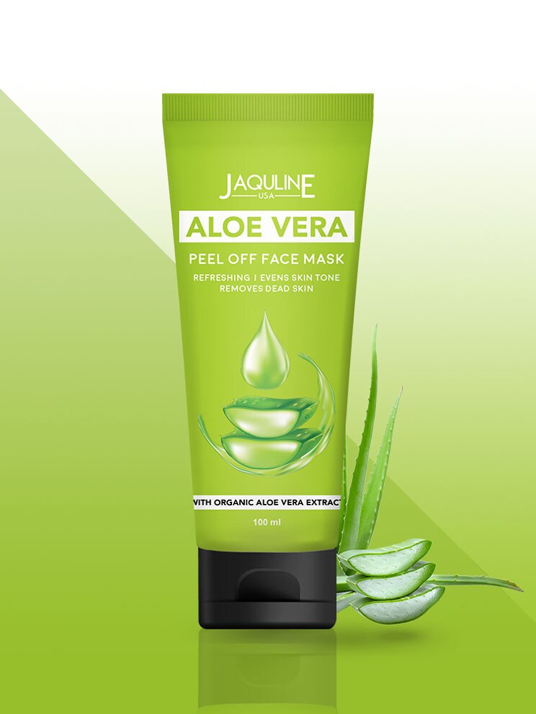 

Jaquline USA Green Aloe Vera peel off mask 100ml