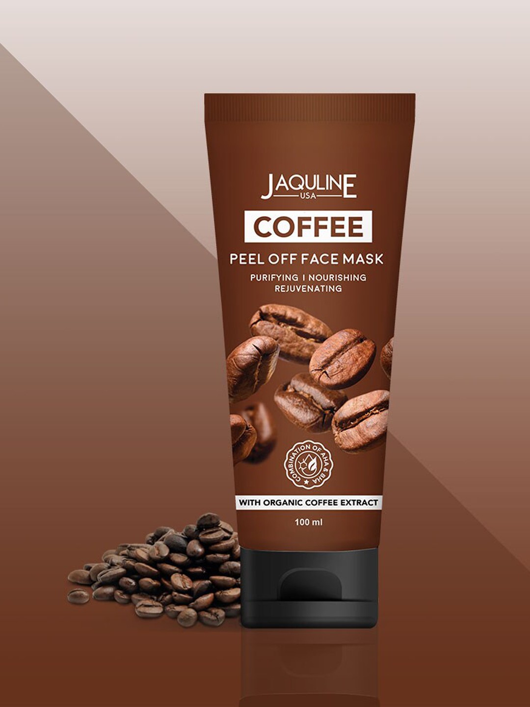 

Jaquline USA Brown Coffee Peel Off Mask 100ml