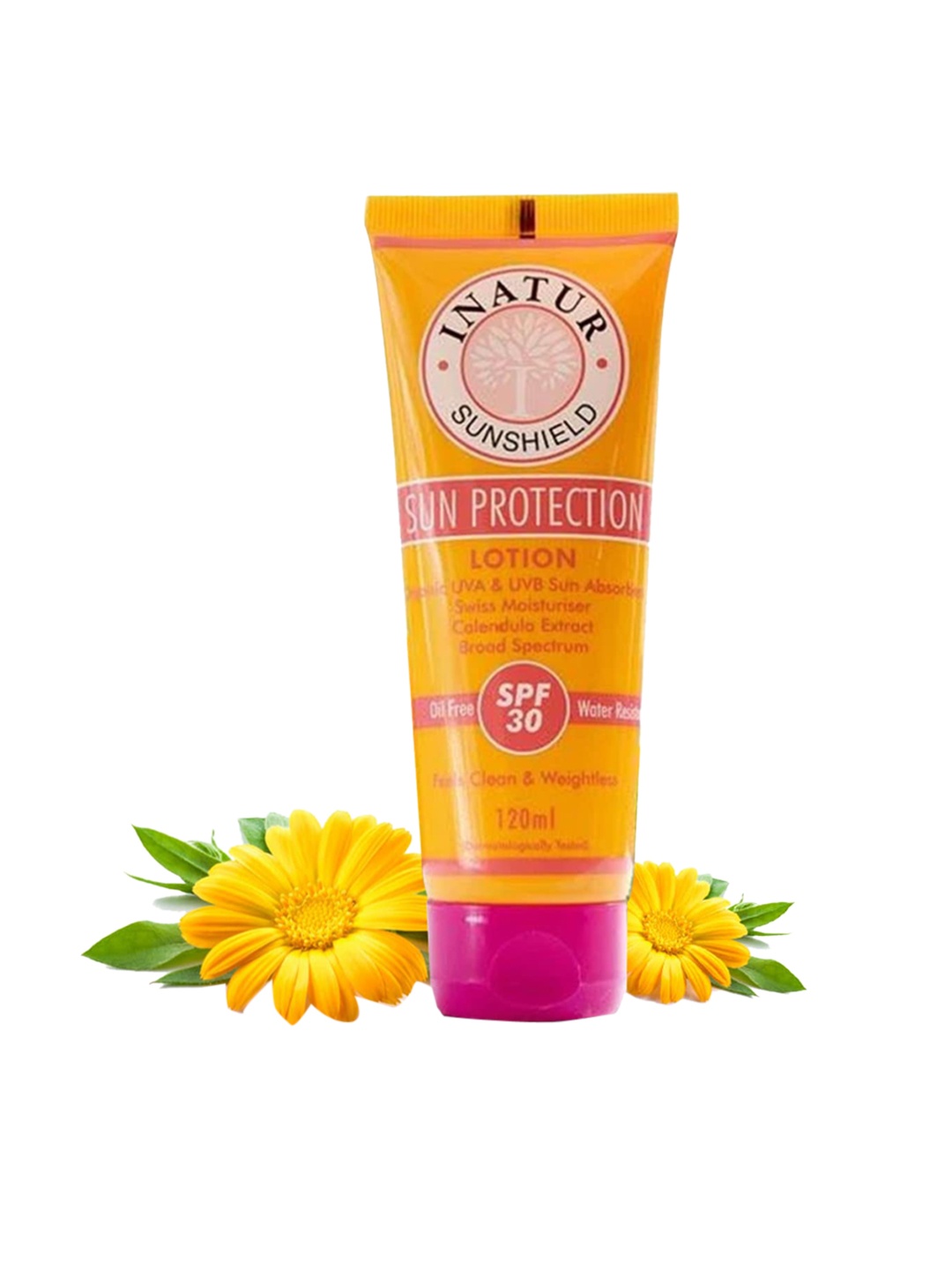 

Inatur SPF 30 Sun Protection Lotion - 120 ml, White