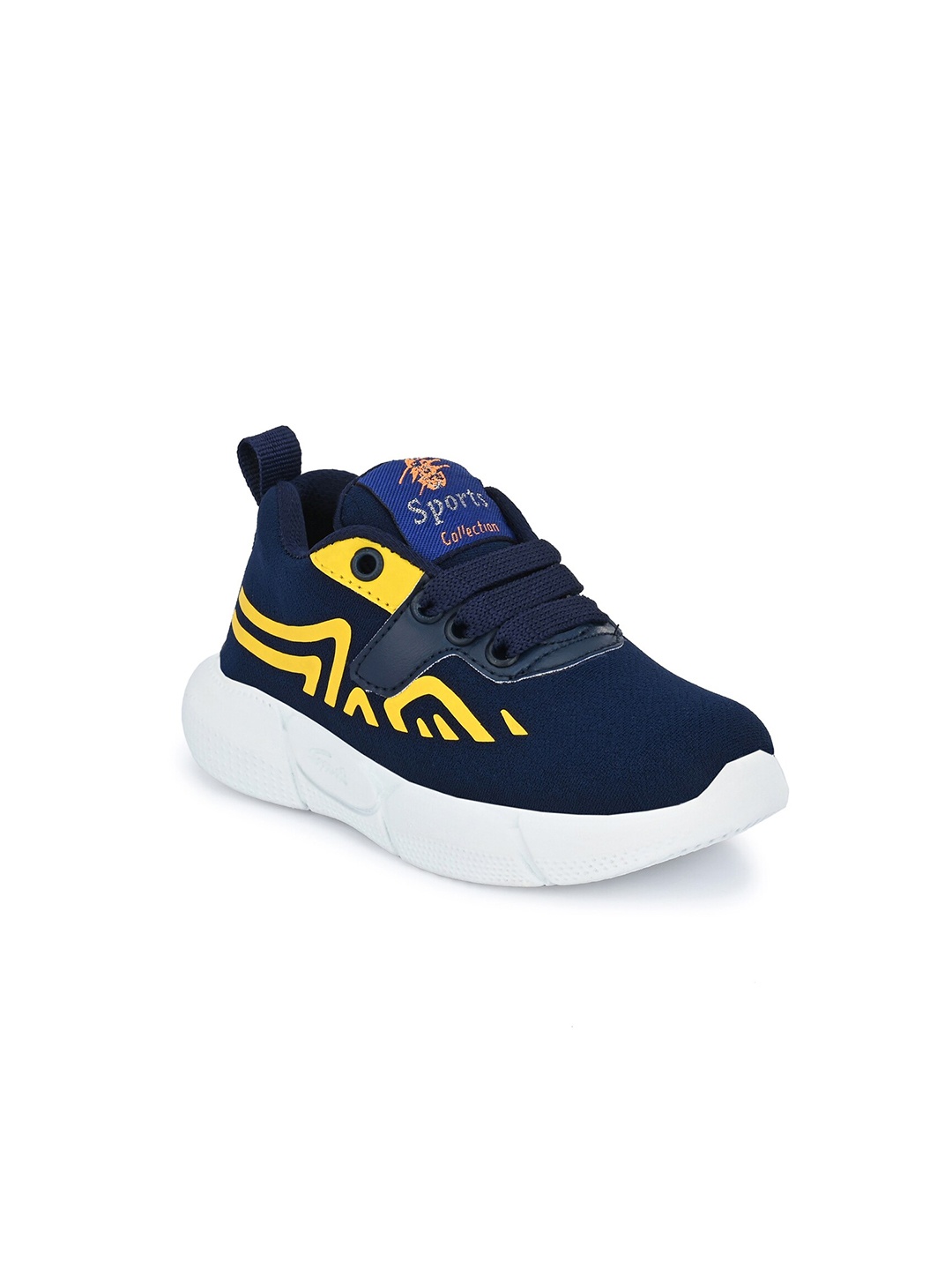 

TUSKEY Boys Blue Printed Walking Non-Marking Shoes