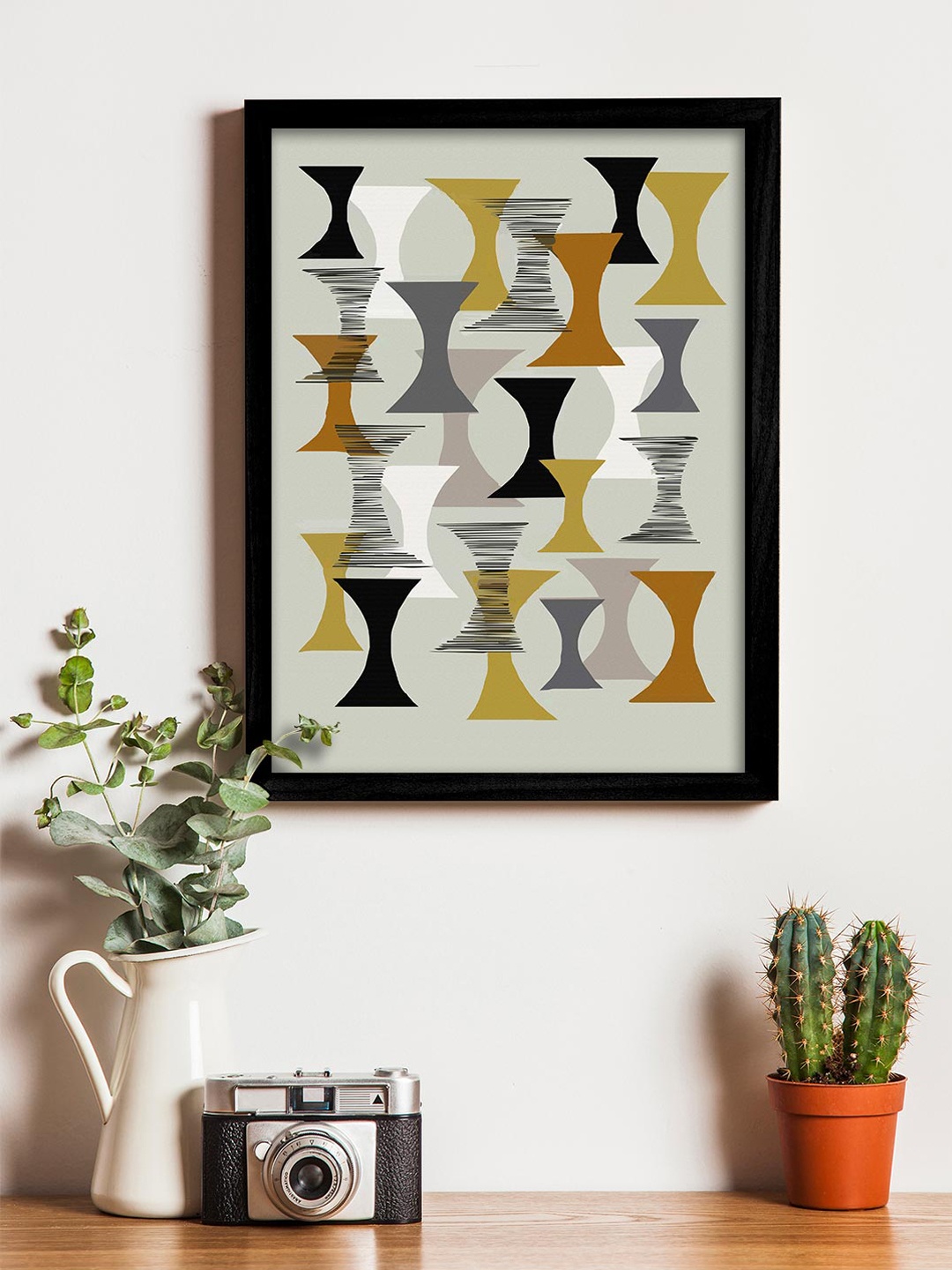 

Art Street Multicoloured Abstract Theme Frame Art Prints, Multi