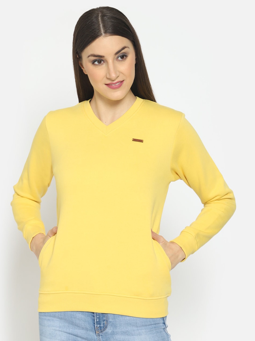 

Hapuka Women Yellow Sweatshirt