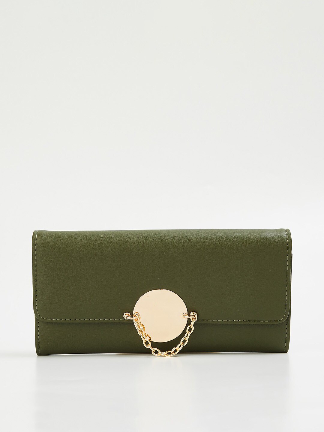 

Ginger by Lifestyle Women Olive Green Envelope