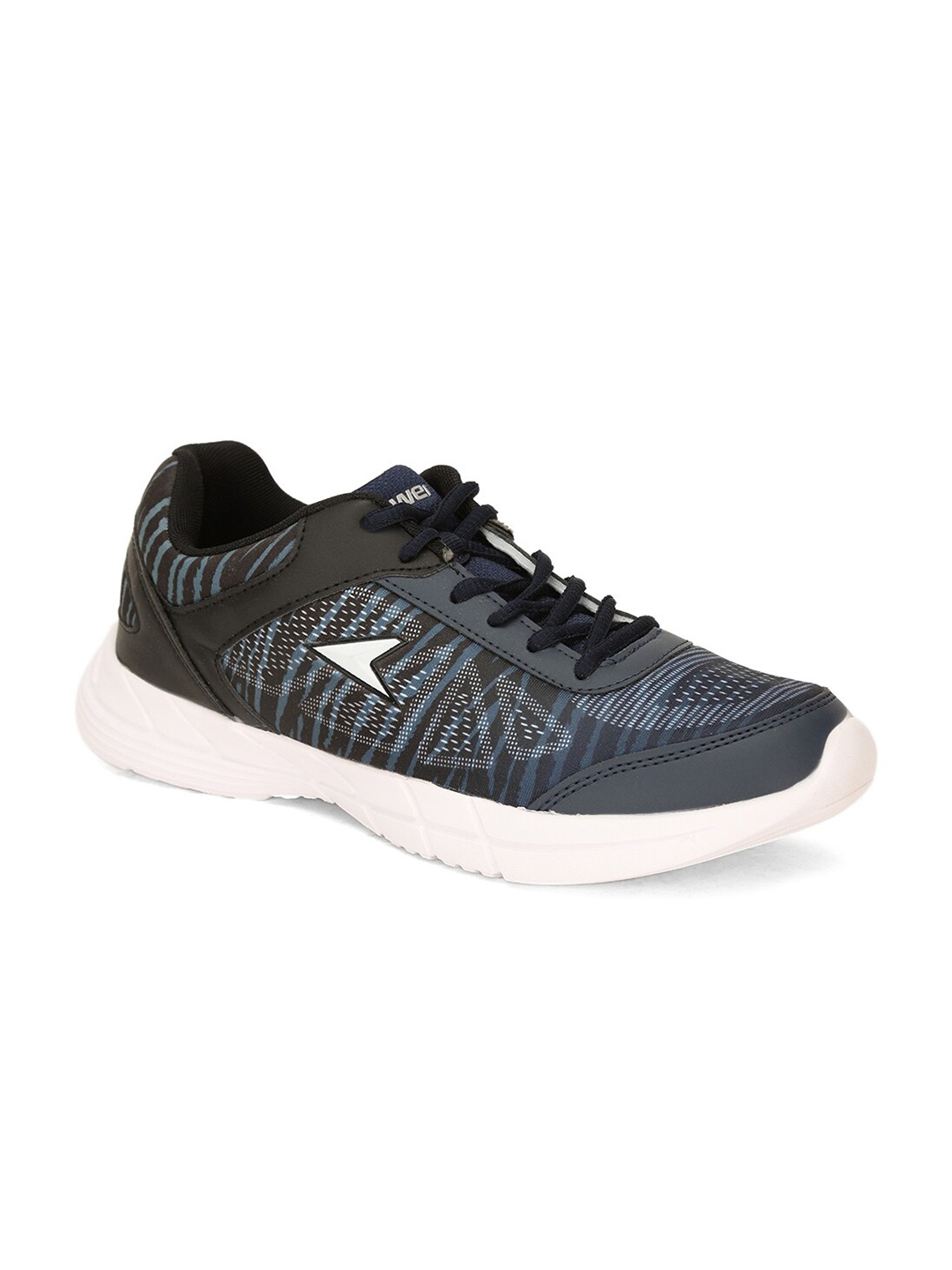 

Power Men Blue Mesh Running Non-Marking Shoes