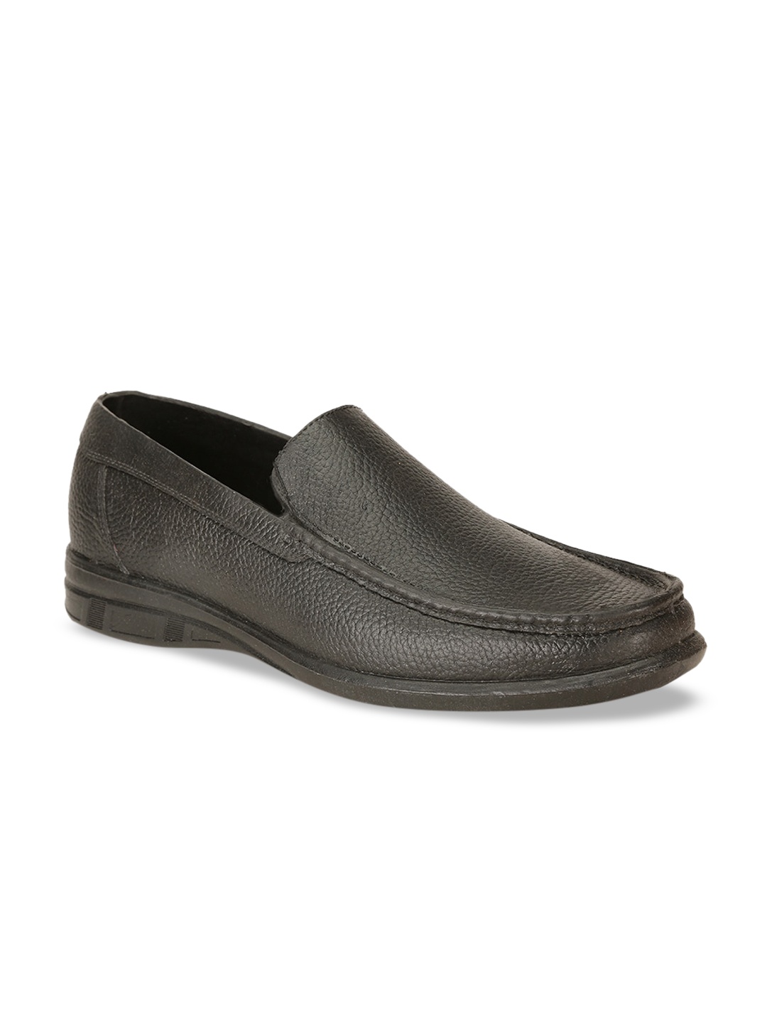 

Sandak by Bata Men Brown Textured Loafers