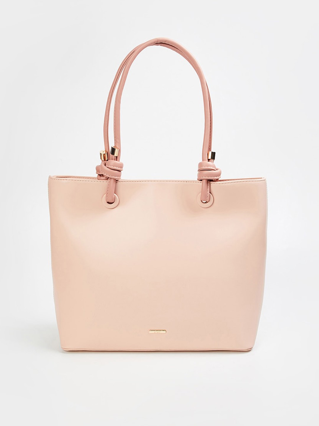 

Ginger by Lifestyle Woman Pink Structured Shoulder Bag