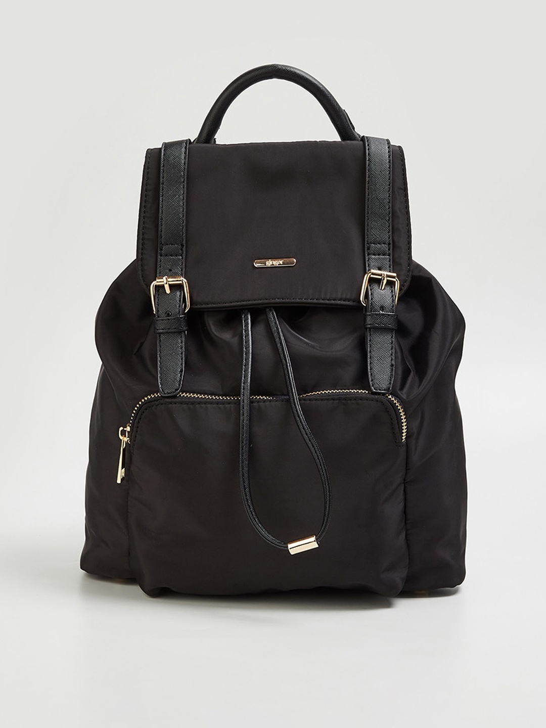 

Ginger by Lifestyle Women Black Backpack