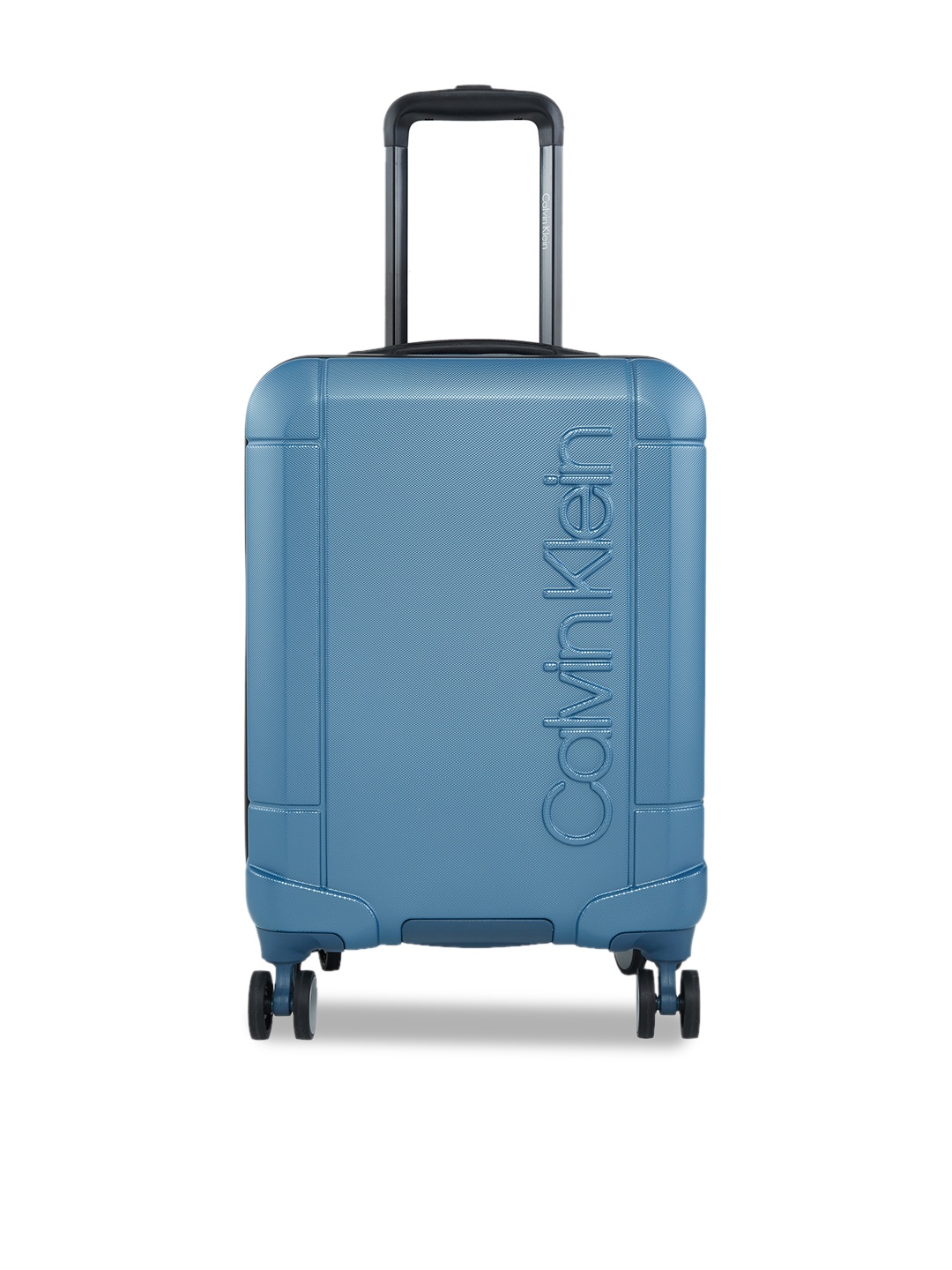 

Calvin Klein In Flight Range Metallic Blue Hard Cabin Suitcase