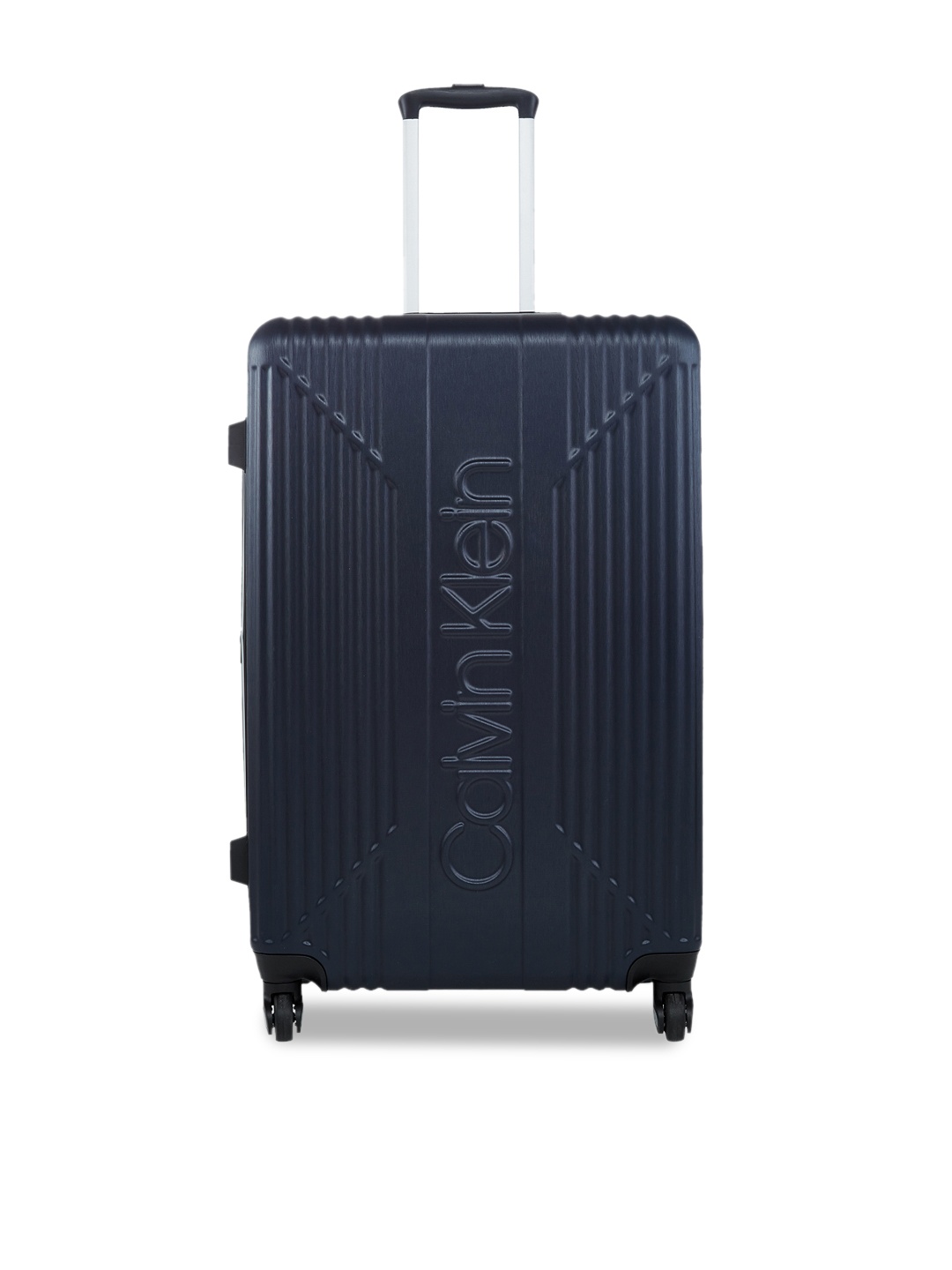 

Calvin Klein The Standard Range Navy Hard Medium Suitcase, Navy blue