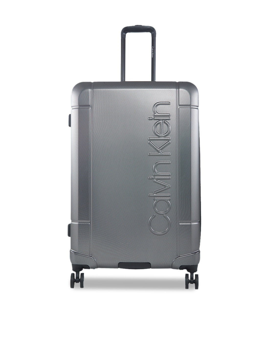 

Calvin Klein In Flight Range Grey Mesh Hard Large Suitcase