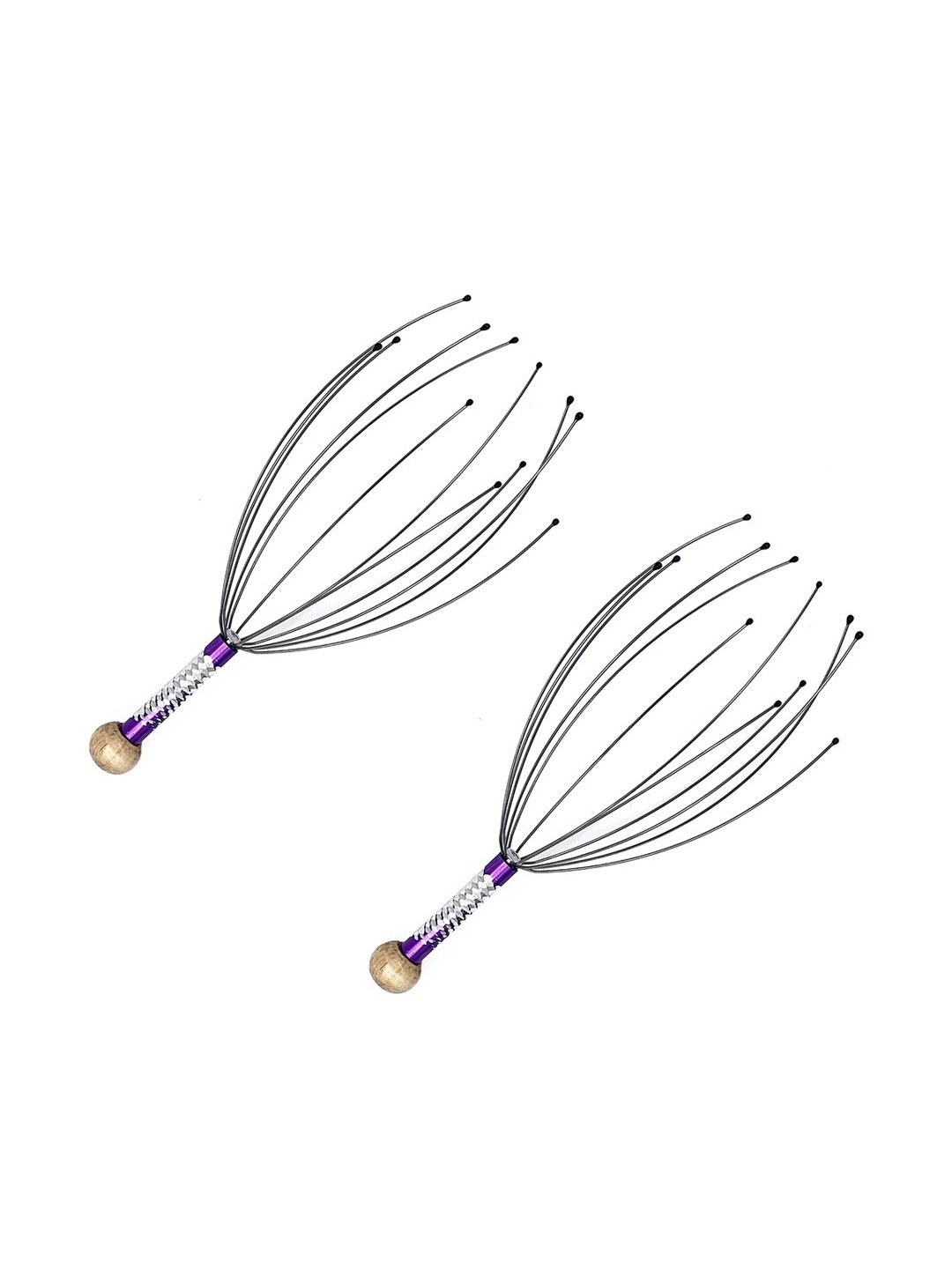

Sanfe Pack Of 2 Steel Selfly Hair Scalp Massager