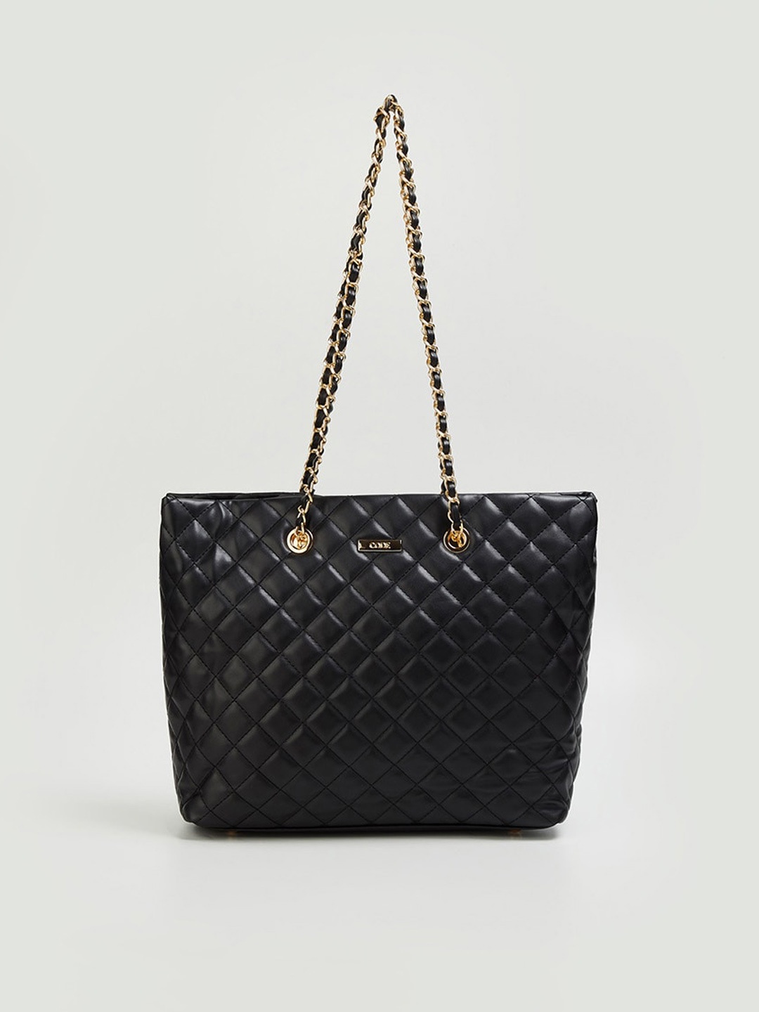 

Code By Lifestyle Women Black Quilted Hand Bag