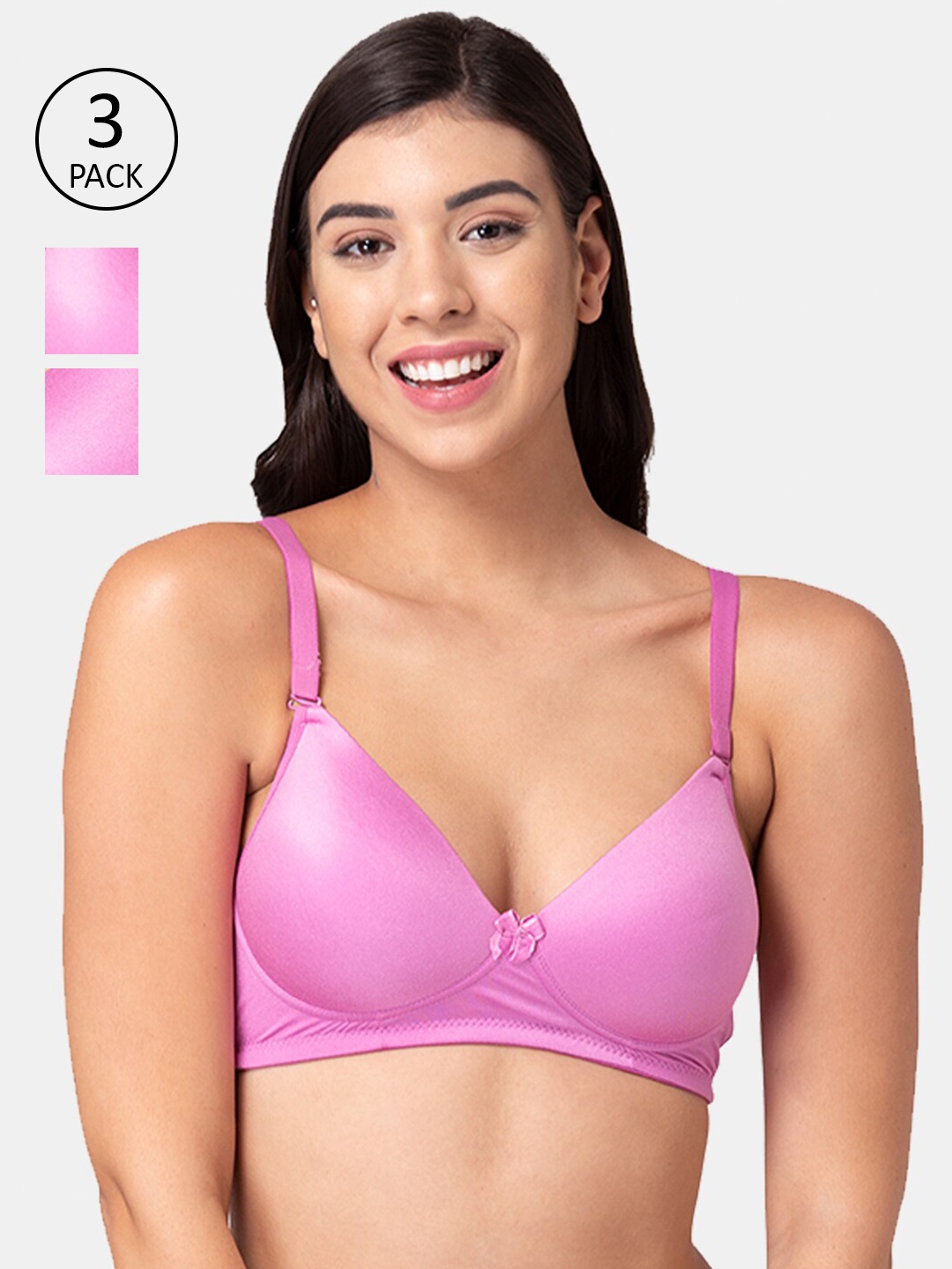 

Tweens Set Of 3 Mauve Bra Lightly Padded