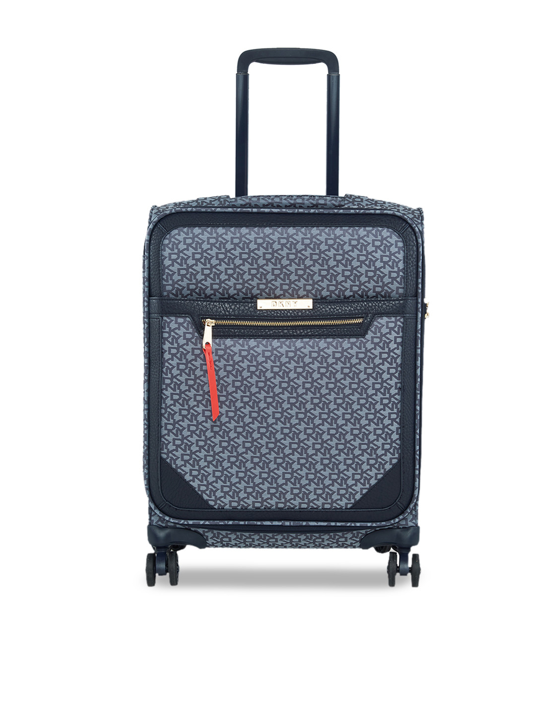 

DKNY Jaquard Range Colonial Soft Cabin Suitcase, Blue