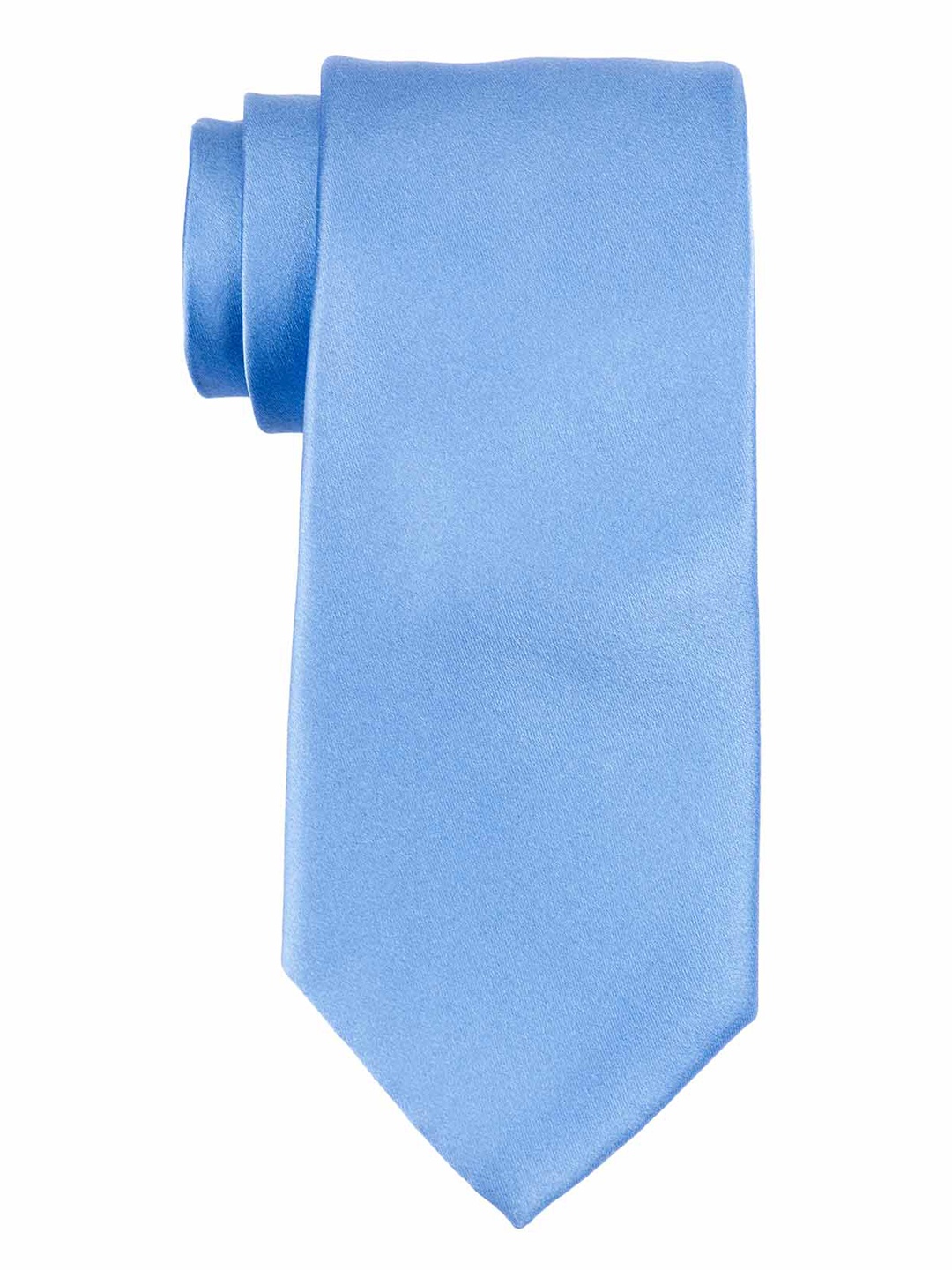 

The Tie Hub Men Silk Formal Skinny Tie, Blue