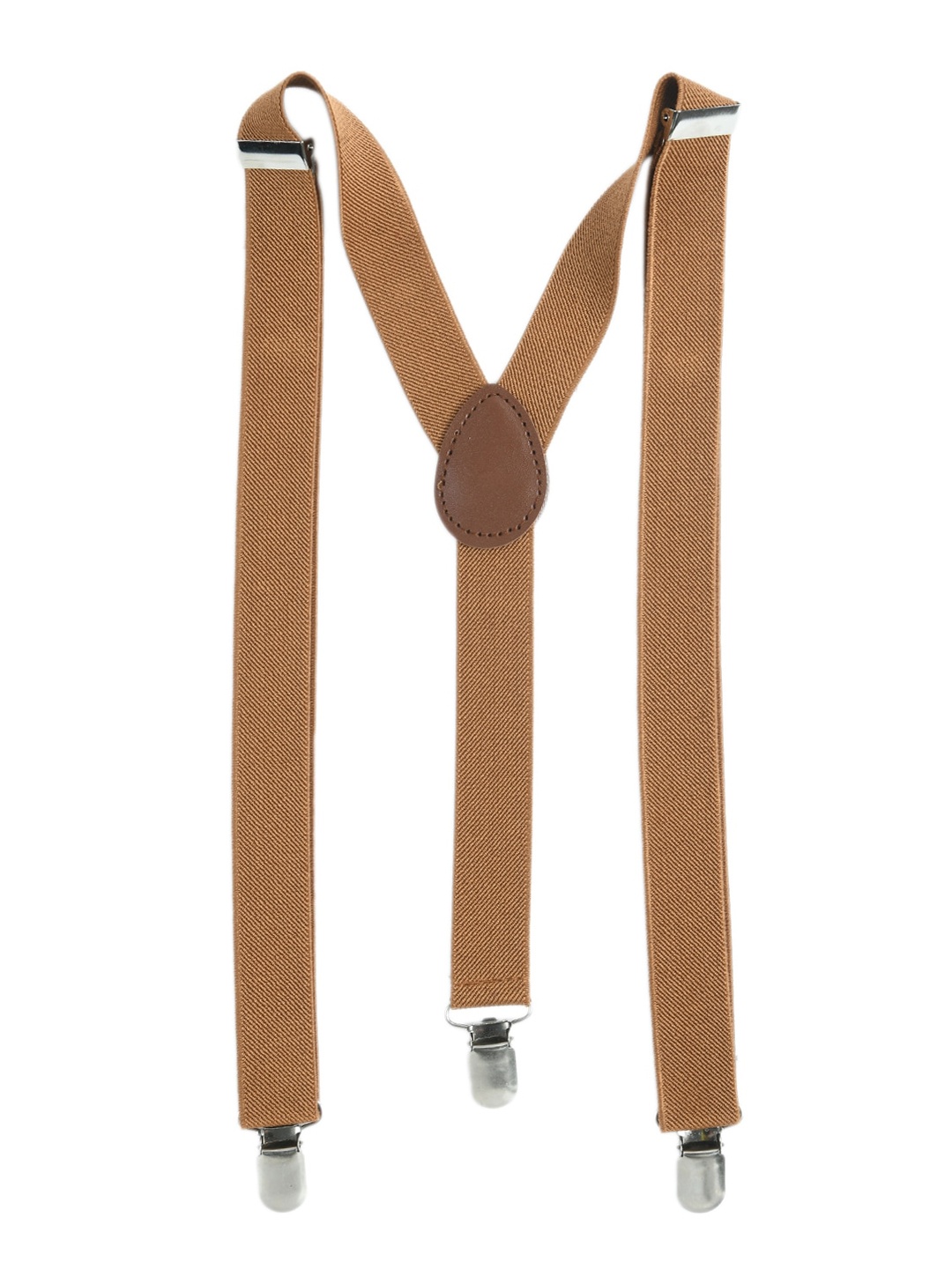 

Kastner Men Beige Solid Suspenders