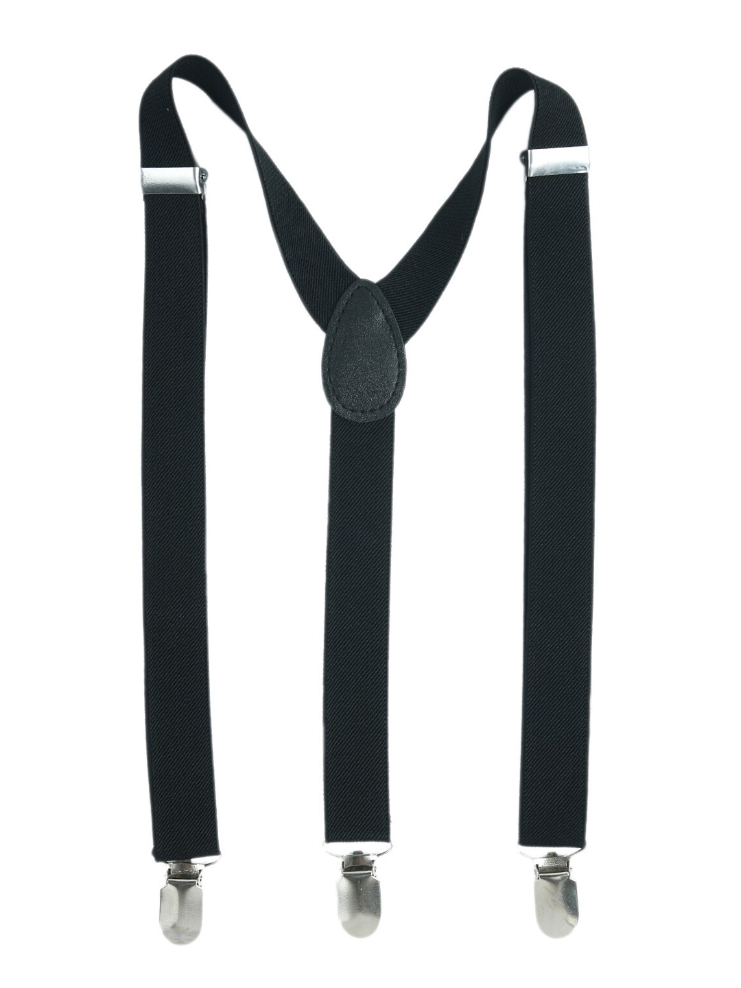 

Kastner Men Black Solid Suspenders