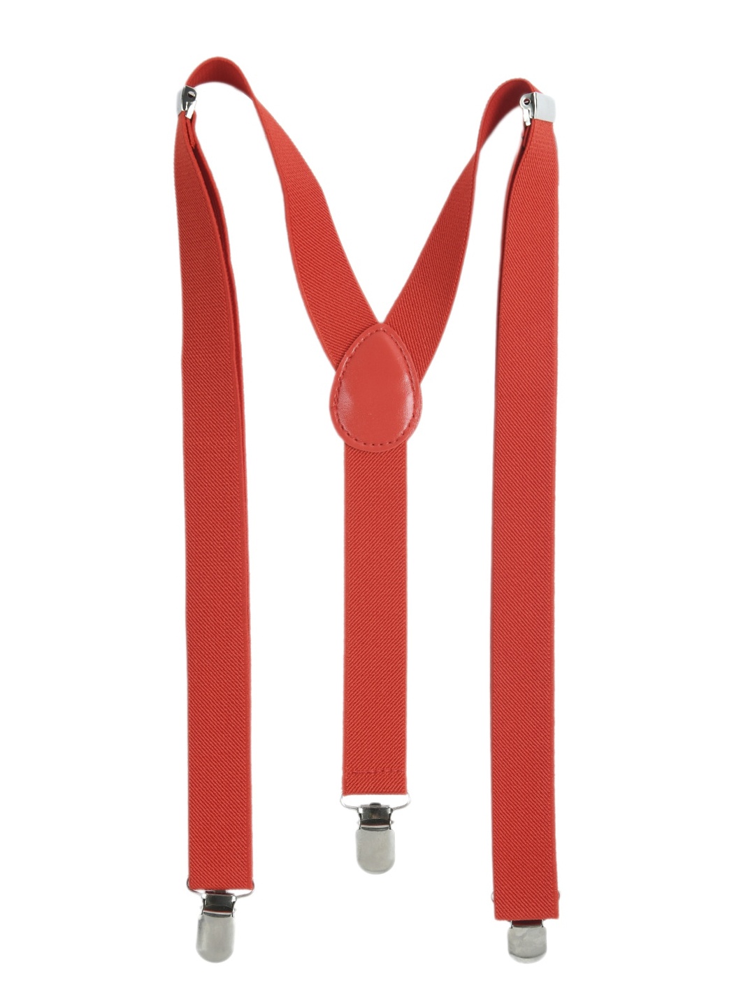 

Kastner Men Red Solid Suspenders