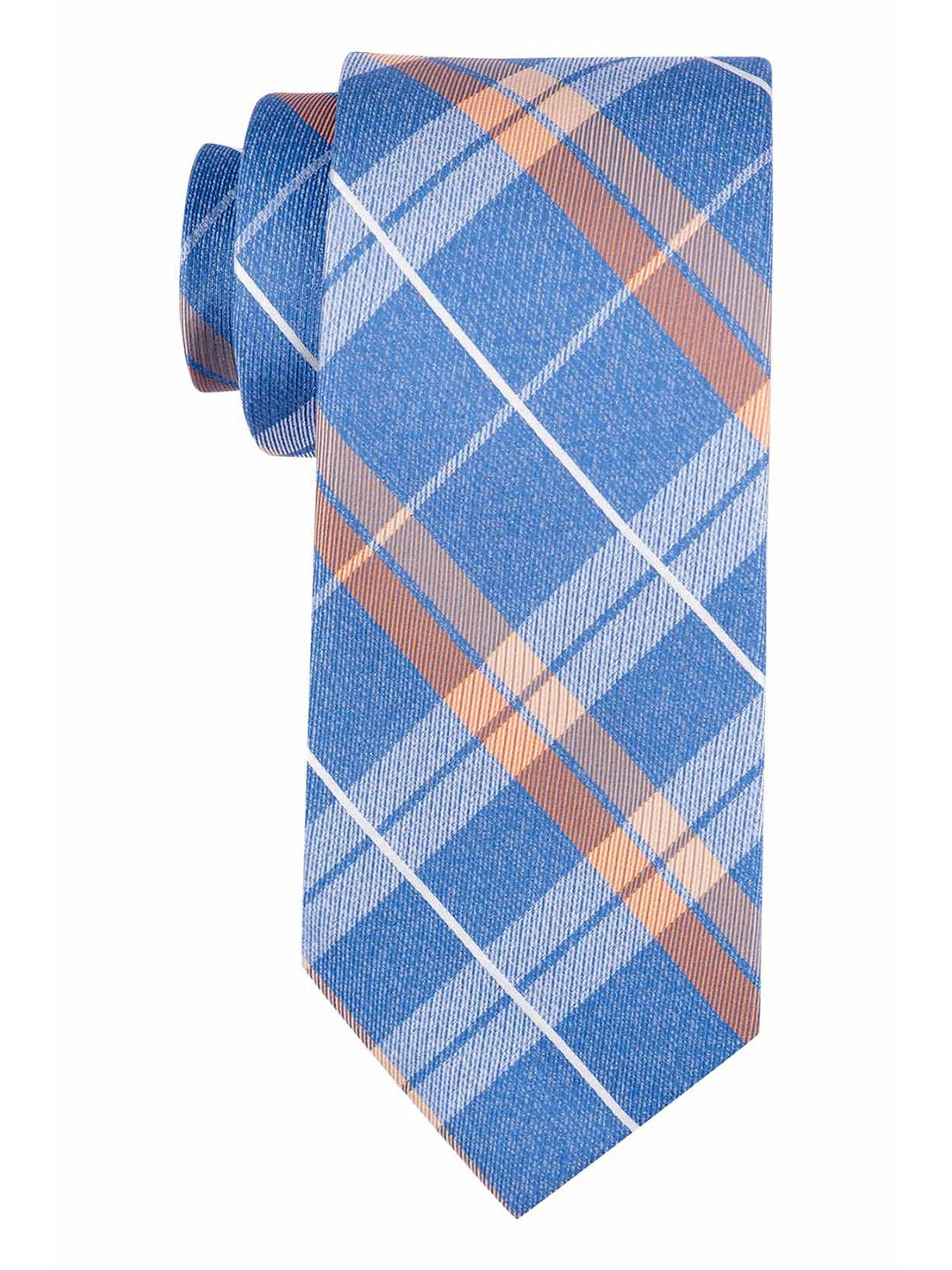

The Tie Hub Men Blue Woven Design 100% Silk Skinny Tie