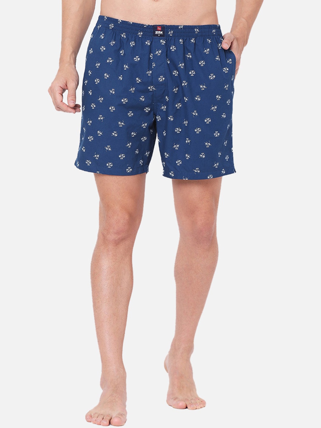 

Underjeans by Spykar Men Printed Assorted Boxer UJMBXPX0039026