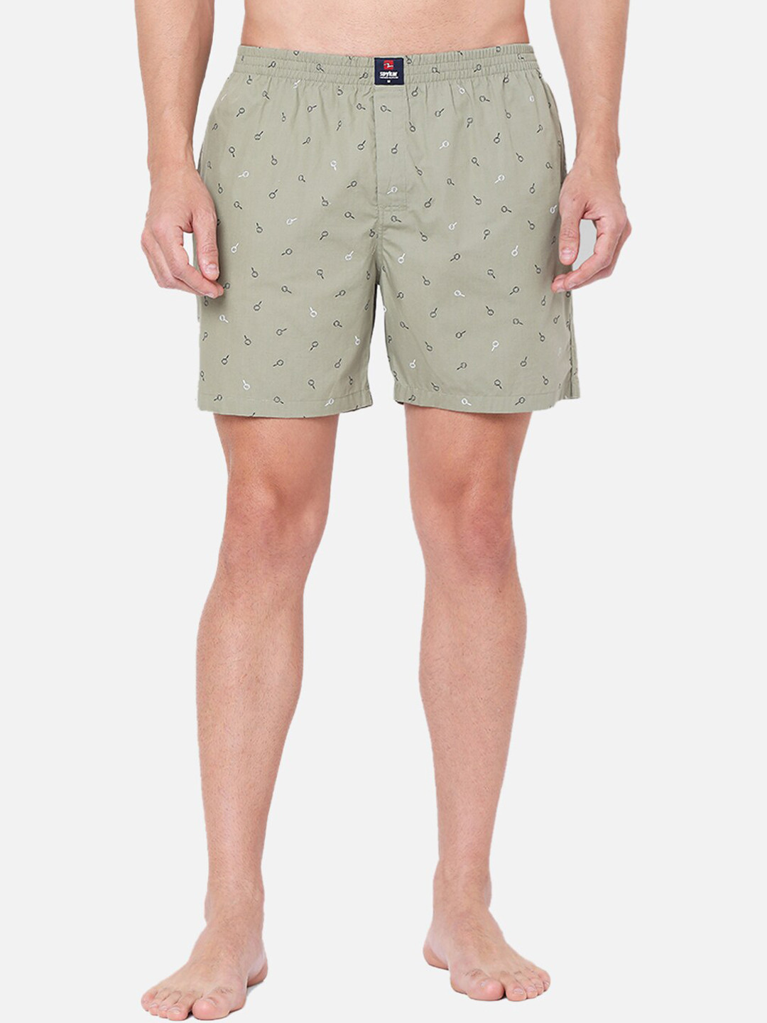 

Underjeans by Spykar Men Assorted Printed Pure Cotton Boxer