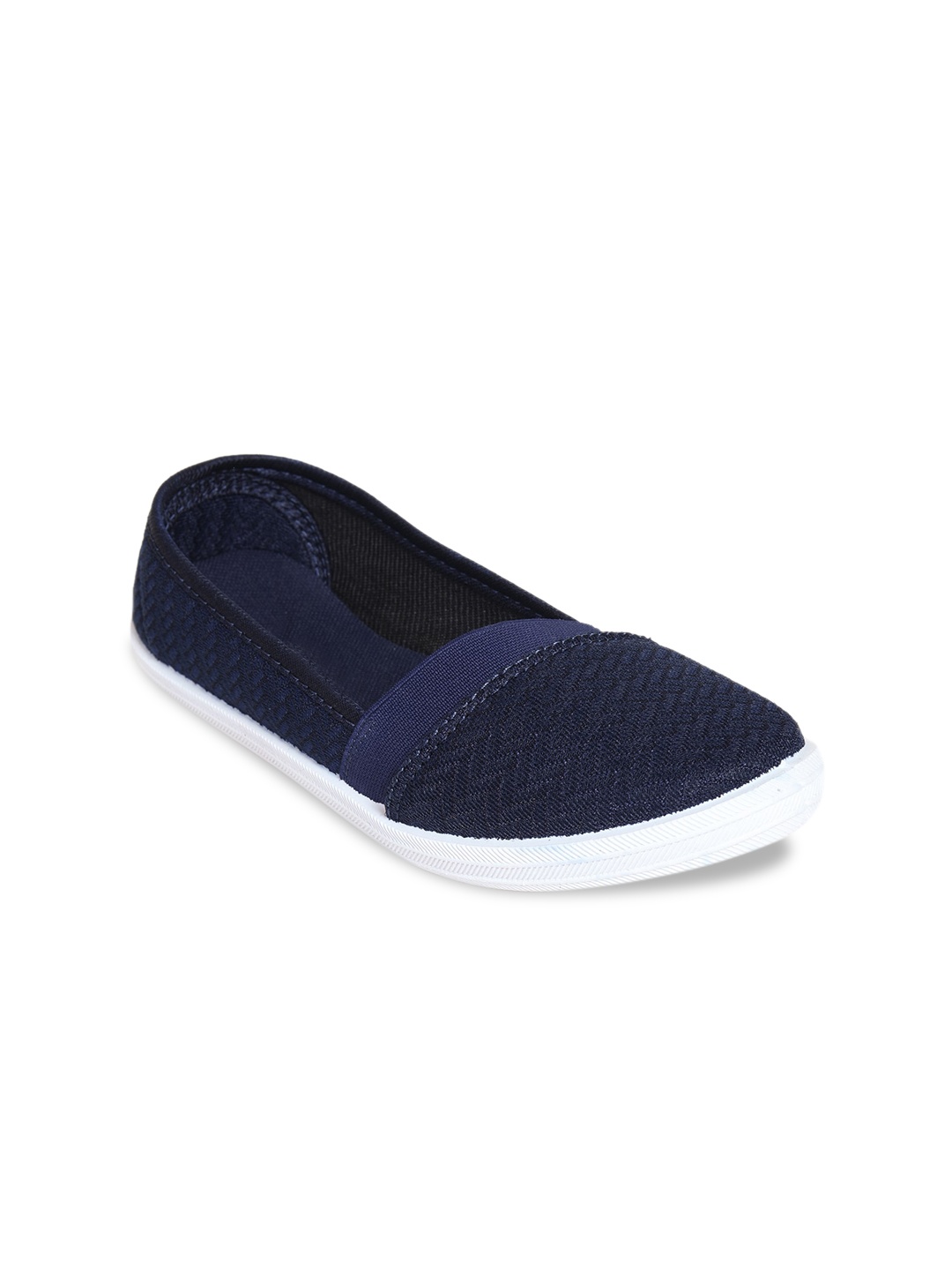 

Ajanta Women Navy Blue Slip-On Sneakers