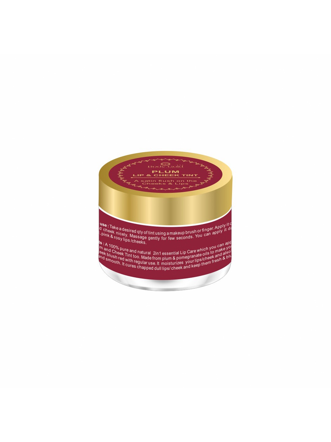 

Body Gold Brown Plum Lip & Cheek Tint Lip Balm