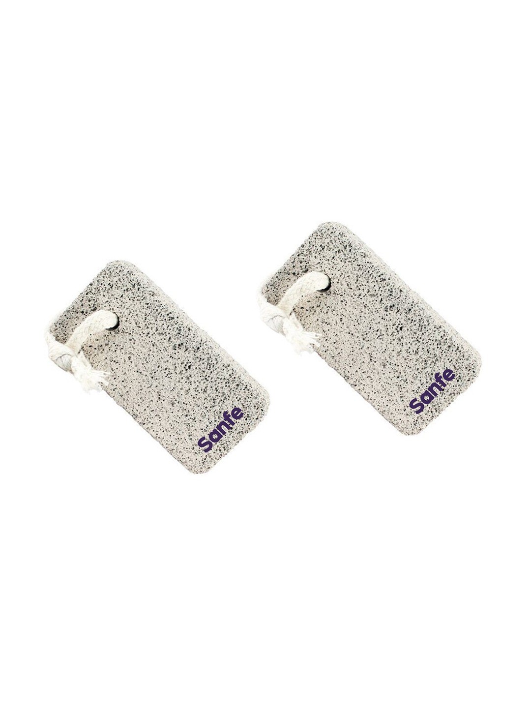 

Sanfe Women Grey Pack of 2 Rectangular Selfly Pumice Stone
