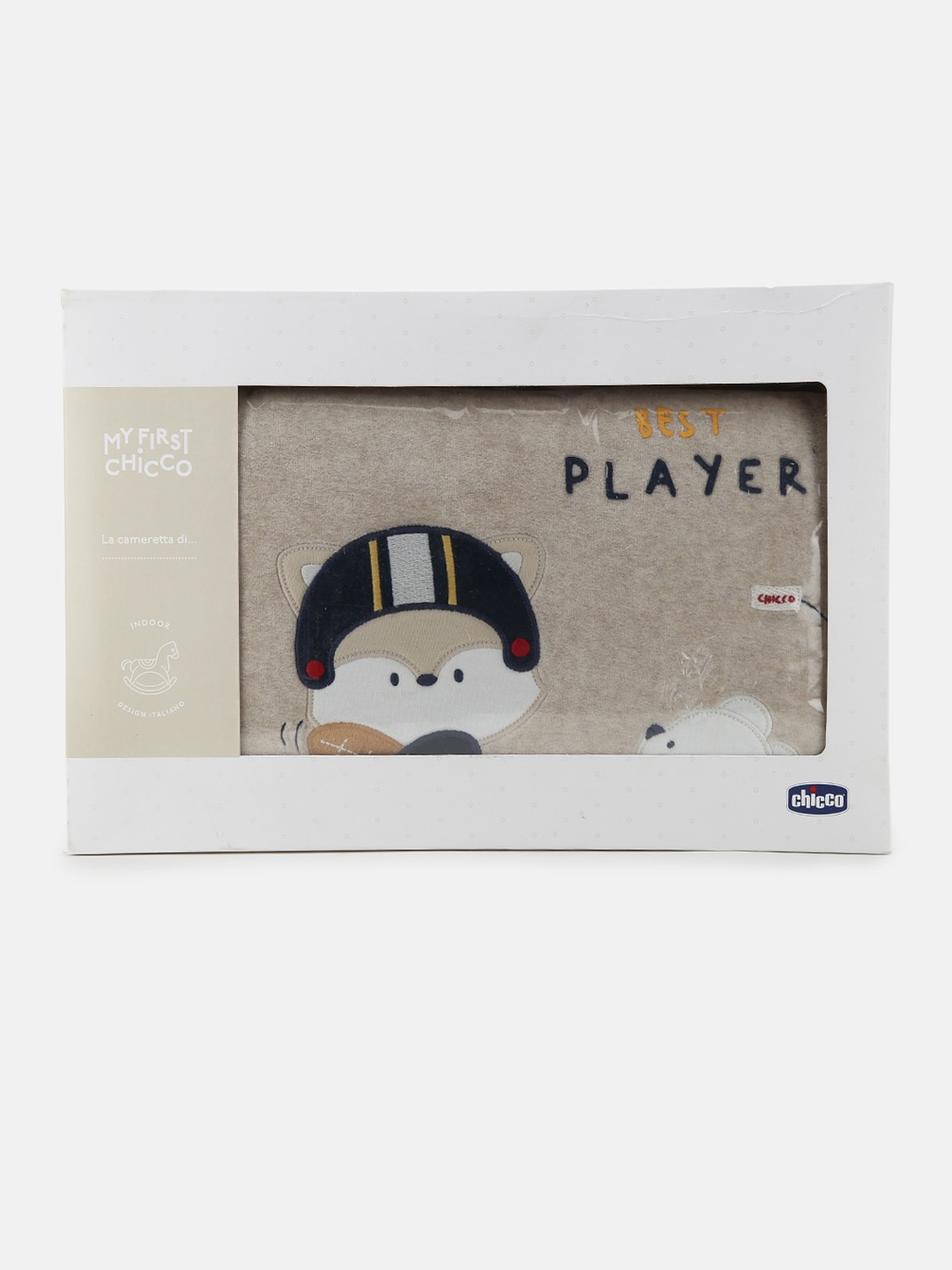 

Chicco Infants Beige Pram Blanket With A Removable Cover