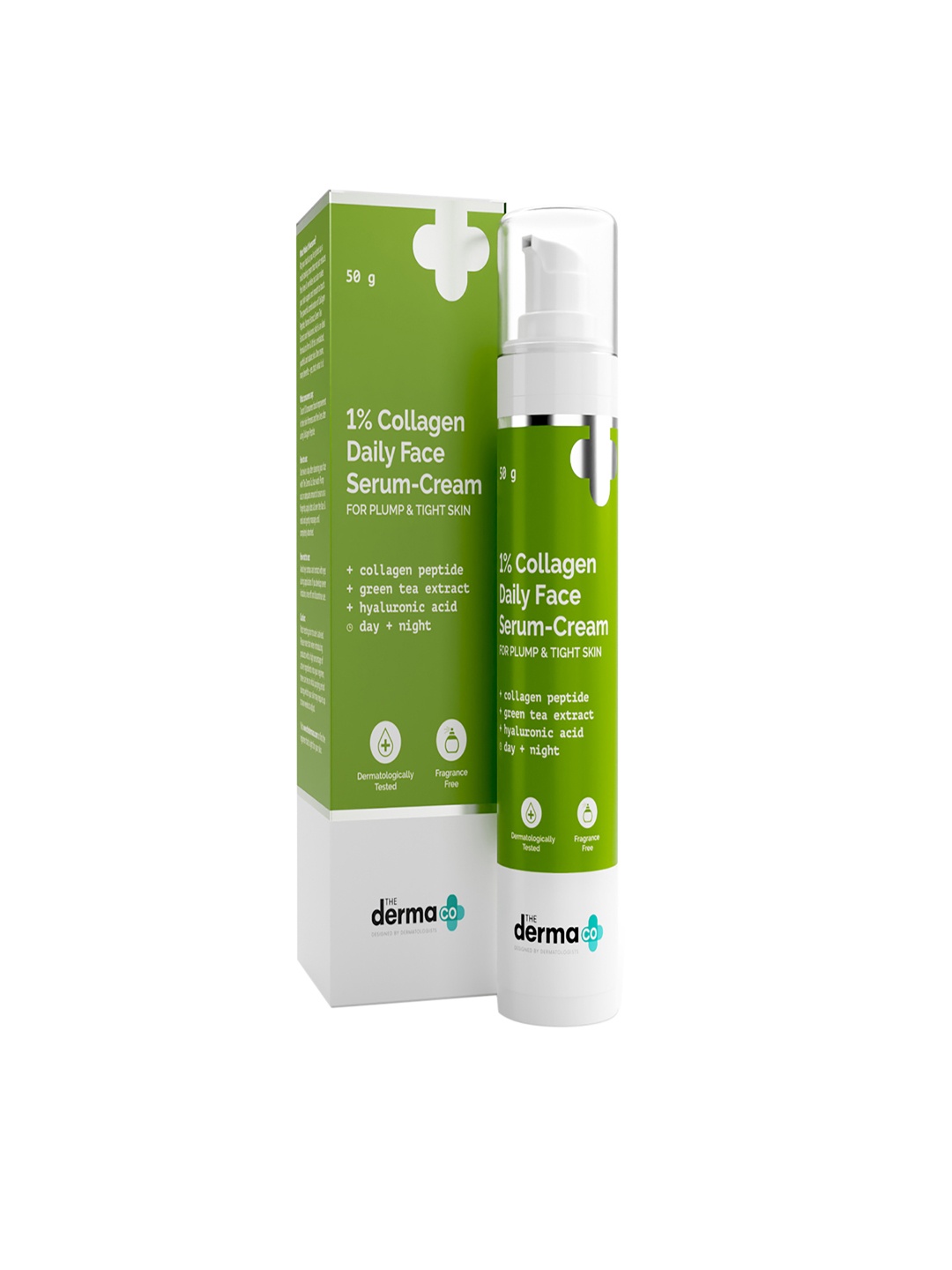 

The Derma co. Gold Green Tea & Hyaluronic Acid 1% Collagen Daily Face Serum - 50 g