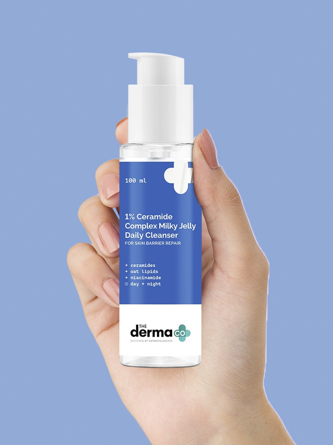 

The Derma co. 1% Ceramide Complex Milky Jelly Daily Cleanser 100 ml, Na