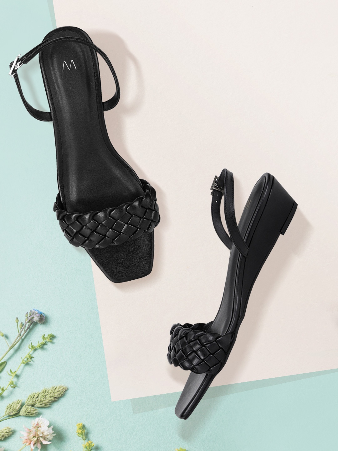 

W Women Black PU Heels