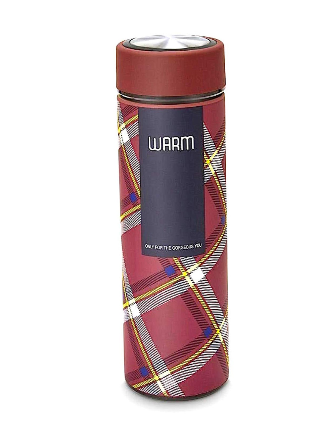 

Frabble8 Maroon Vacuum Insulated Thermos Stainless Steel Flask 500 ml