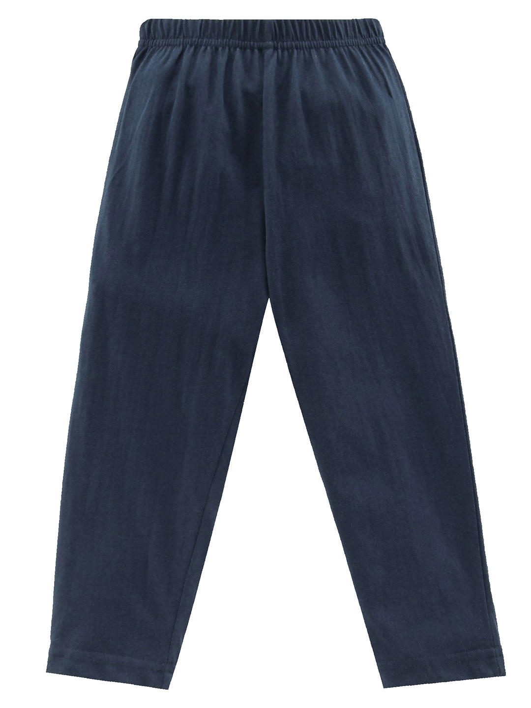 

KiddoPanti Boys Navy Blue Solid Lounge Pants