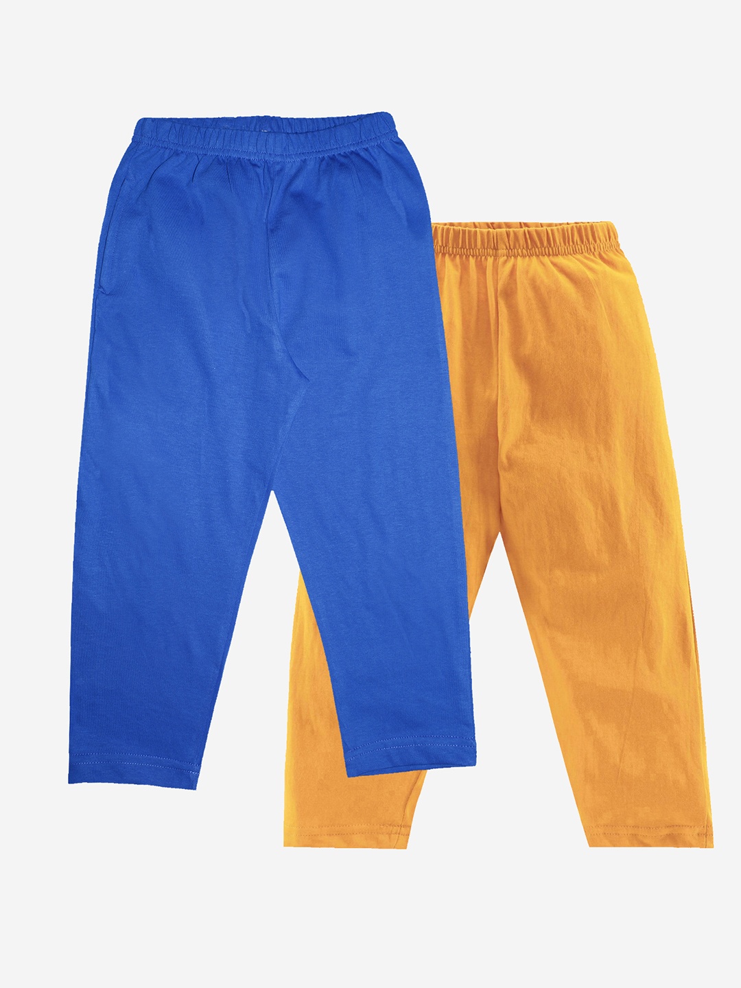 

KiddoPanti Boys Pack of 2 Solid Lounge Pants, Blue