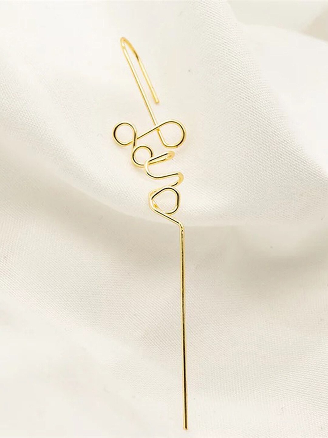 

Vembley Gold-Toned Spiked Drop Earrings