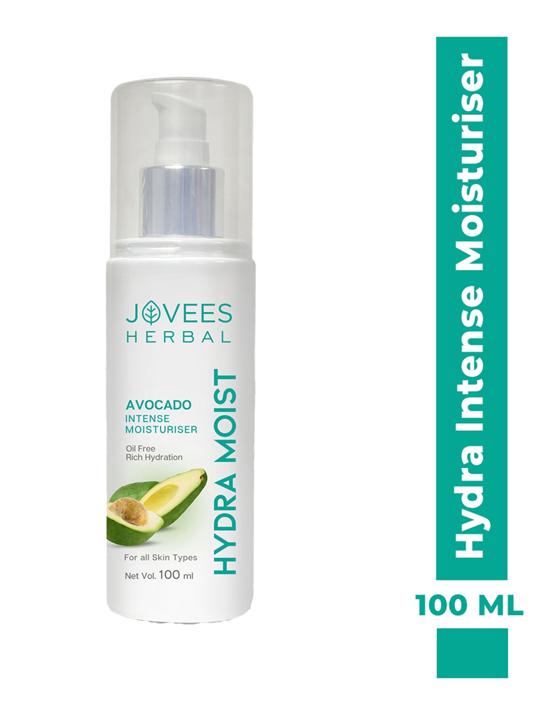 

Jovees Hydra Intense Lightweight & Non Greasy Moisturiser with Avocado & Chamomile Extract, White